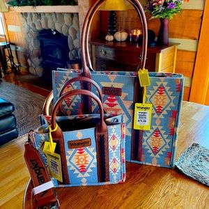 Wrangler tote and crossbody bag